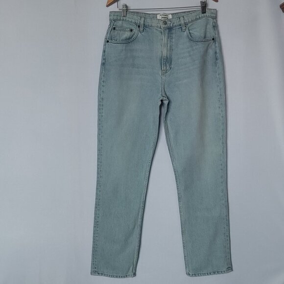 Reformation Julia High Cigarette Jeans Keys Wash Size 31 Inseam 30 ins - Picture 1 of 3
